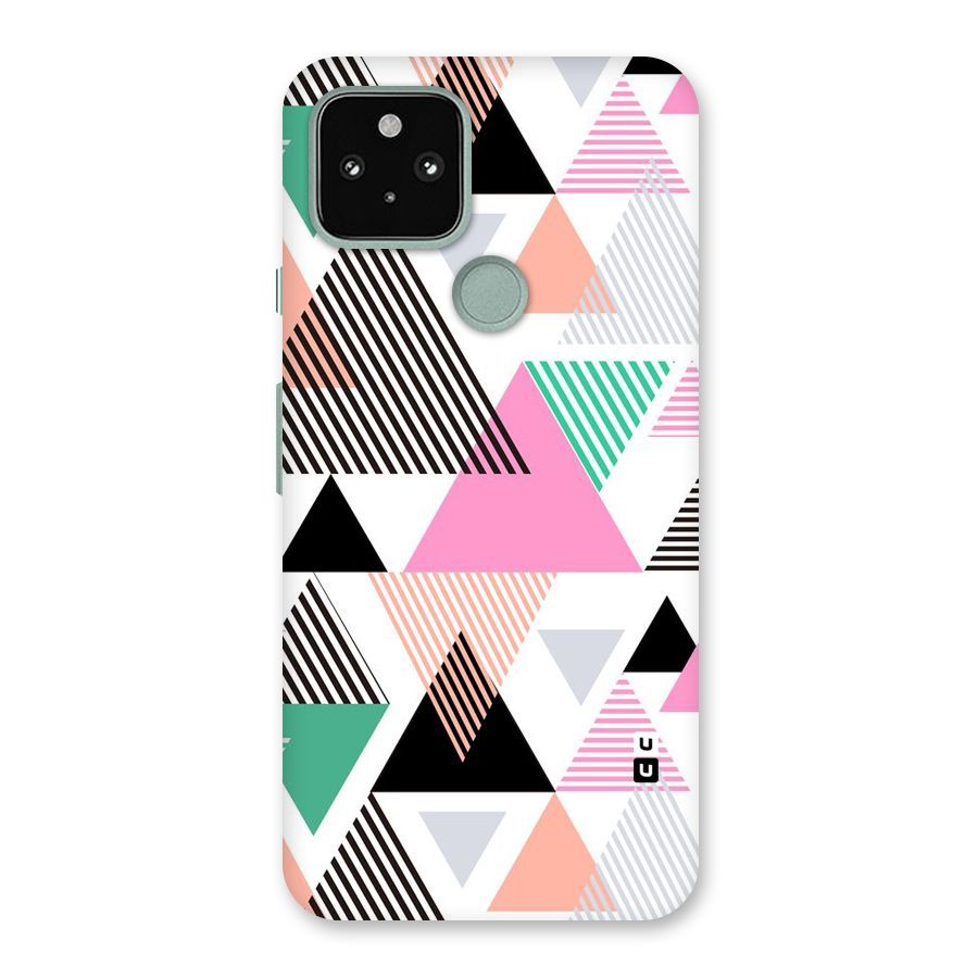 Stripes Abstract Colors Back Case for Google Pixel 5
