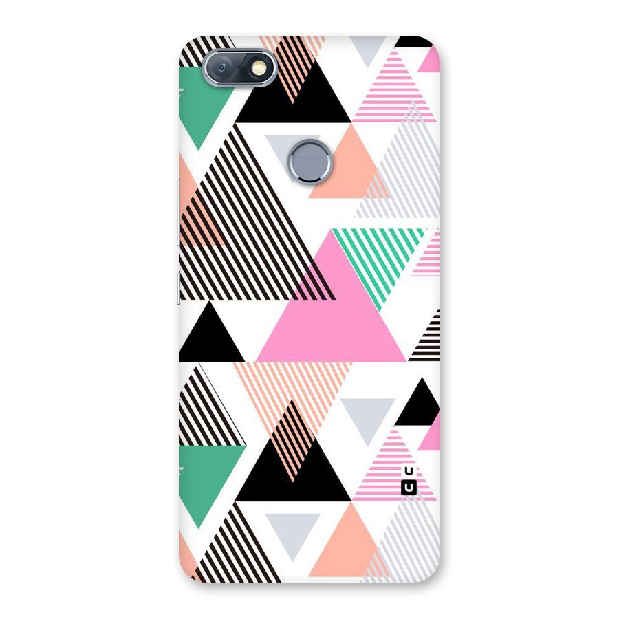 Stripes Abstract Colors Back Case for Infinix Note 5