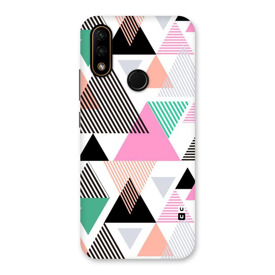 Stripes Abstract Colors Back Case for Lenovo A6 Note