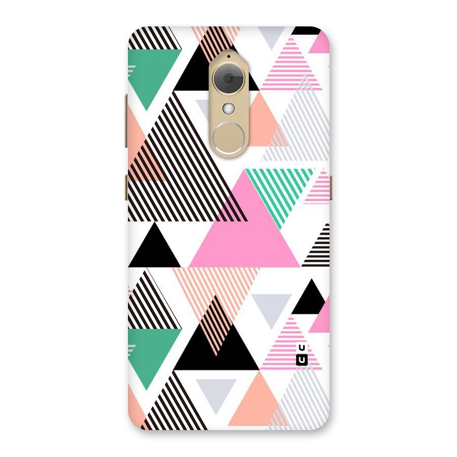 Stripes Abstract Colors Back Case for Lenovo K8