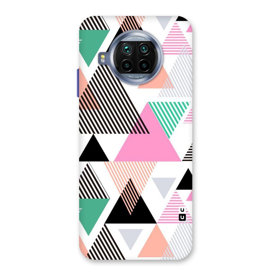 Stripes Abstract Colors Back Case for Mi 10i