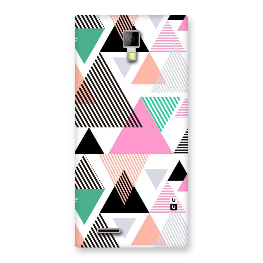 Stripes Abstract Colors Back Case for Micromax Canvas Xpress A99