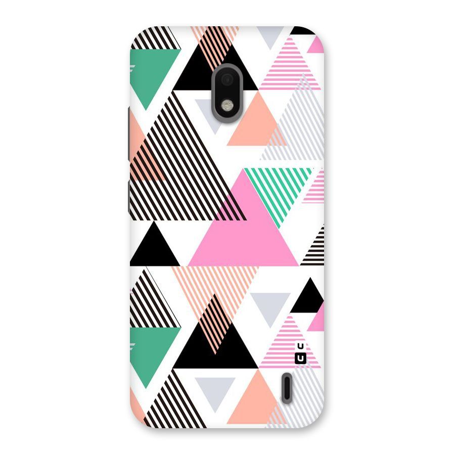 Stripes Abstract Colors Back Case for Nokia 2.2