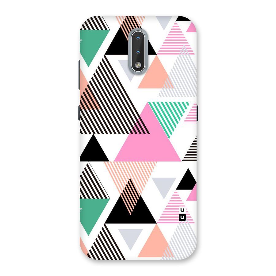 Stripes Abstract Colors Back Case for Nokia 2.3