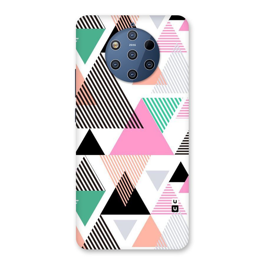 Stripes Abstract Colors Back Case for Nokia 9 PureView