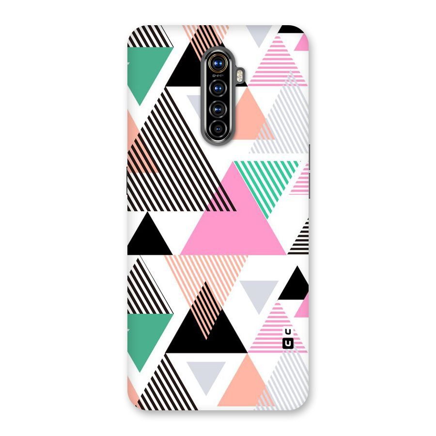 Stripes Abstract Colors Back Case for Realme X2 Pro
