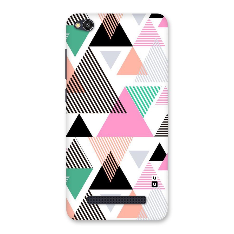 Stripes Abstract Colors Back Case for Redmi 4A