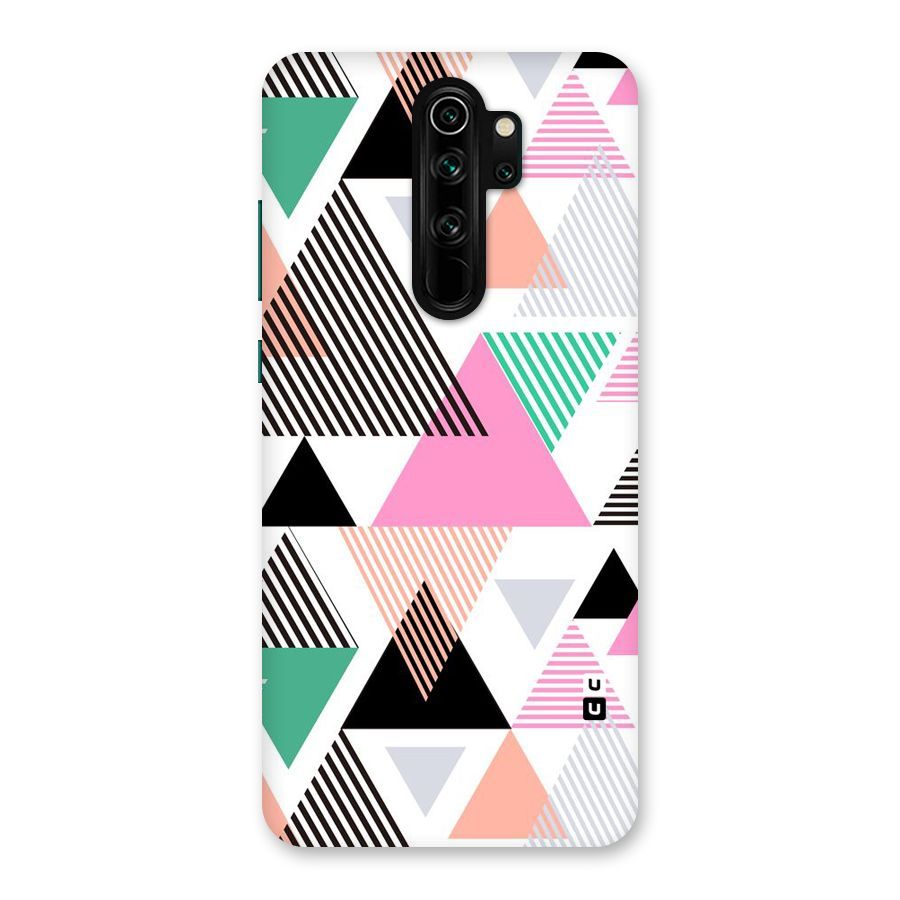 Stripes Abstract Colors Back Case for Redmi Note 8 Pro