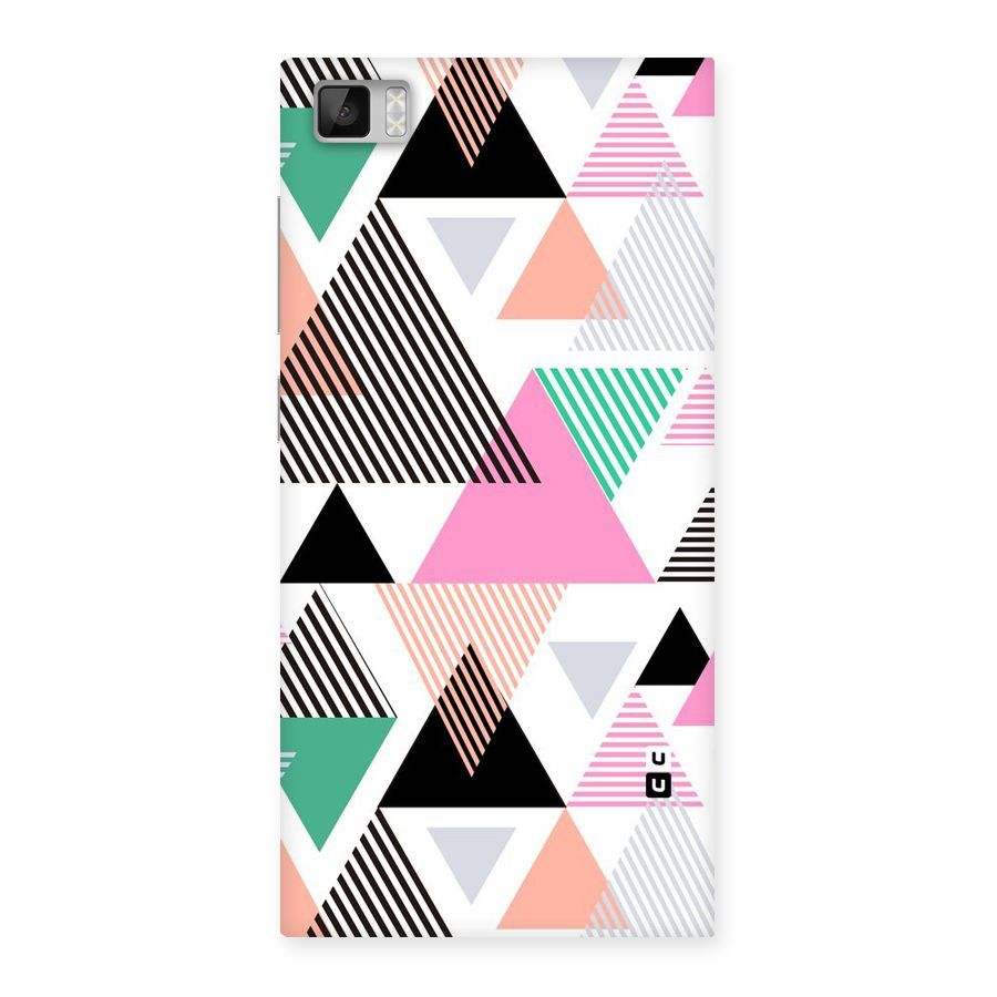 Stripes Abstract Colors Back Case for Xiaomi Mi3