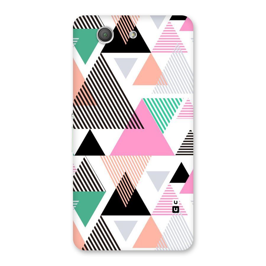 Stripes Abstract Colors Back Case for Xperia Z3 Compact