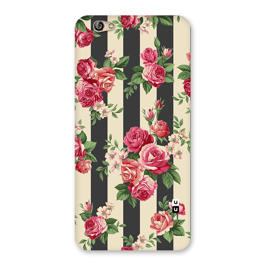 Stripes And Floral Back Case for Gionee S6