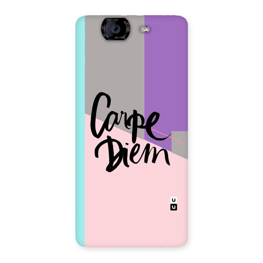 Stripes Black Diem Back Case for Canvas Knight A350