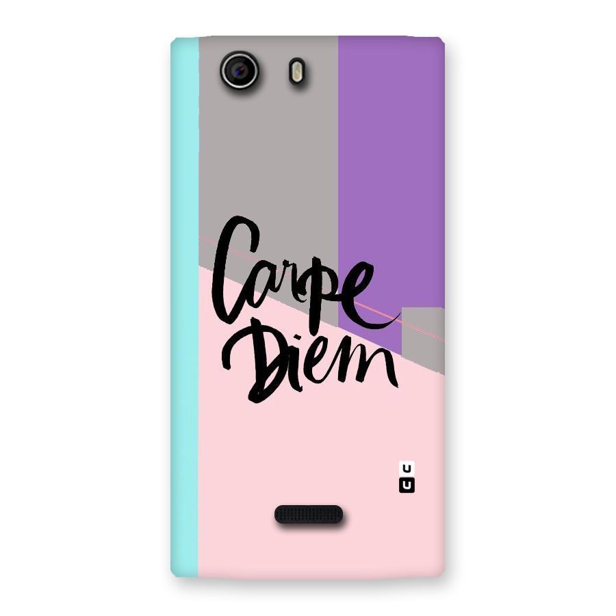 Stripes Black Diem Back Case for Canvas Nitro 2 E311