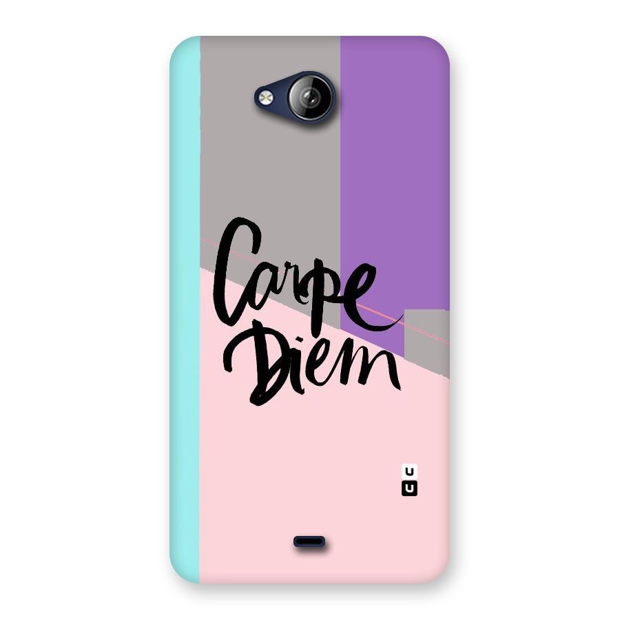 Stripes Black Diem Back Case for Canvas Play Q355