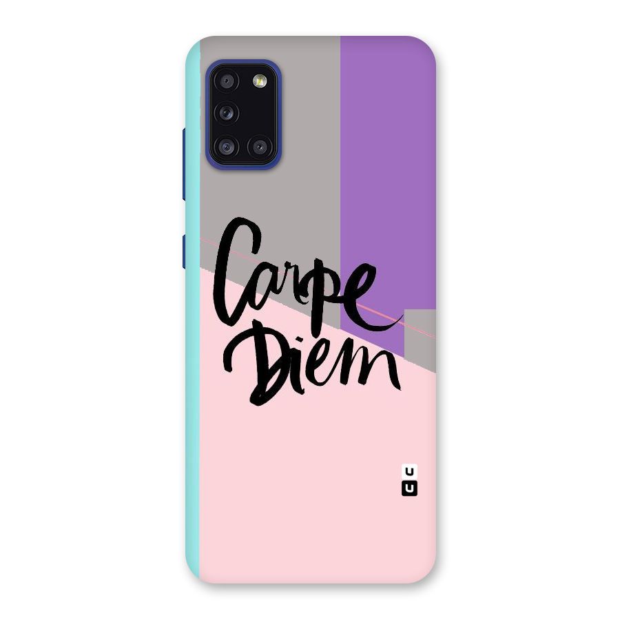 Stripes Black Diem Back Case for Galaxy A31