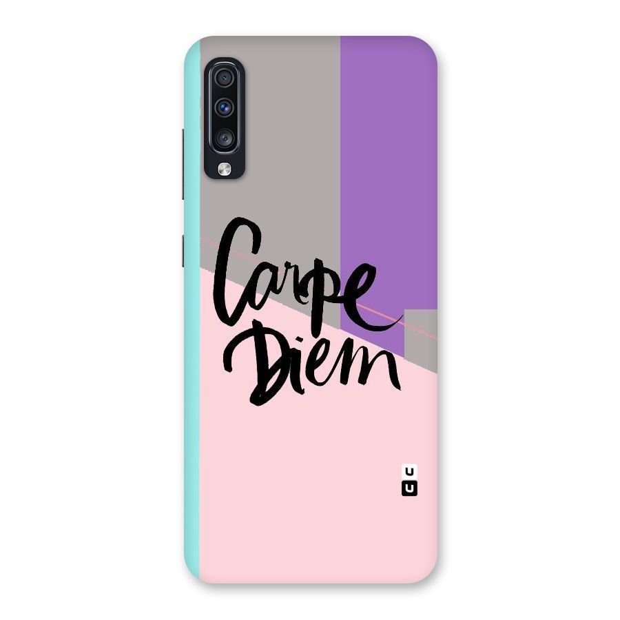 Stripes Black Diem Back Case for Galaxy A70