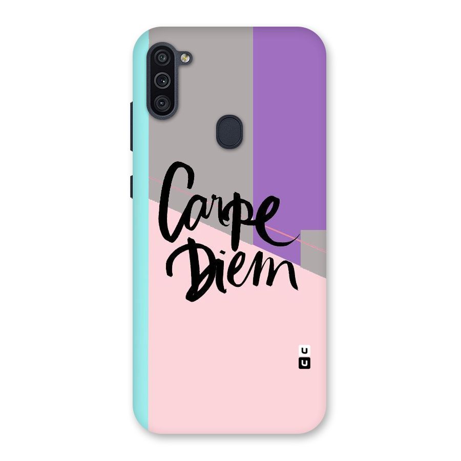 Stripes Black Diem Back Case for Galaxy M11