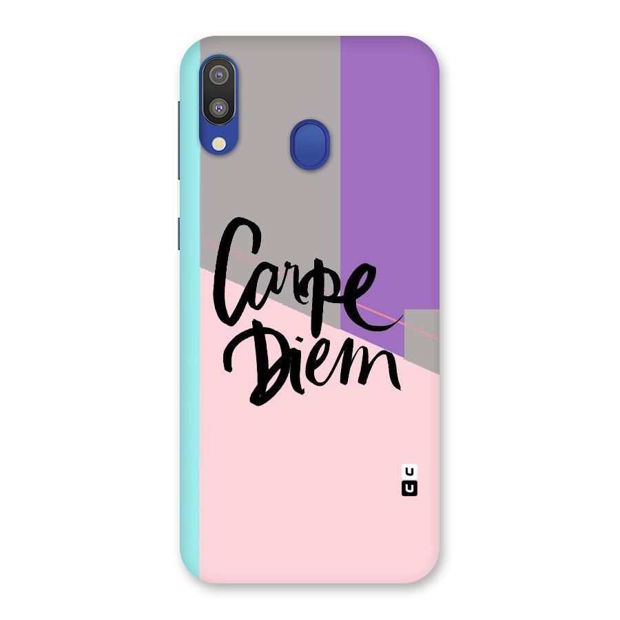 Stripes Black Diem Back Case for Galaxy M20