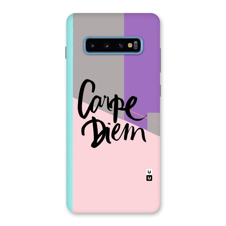 Stripes Black Diem Back Case for Galaxy S10 Plus