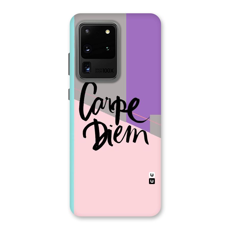 Stripes Black Diem Back Case for Galaxy S20 Ultra