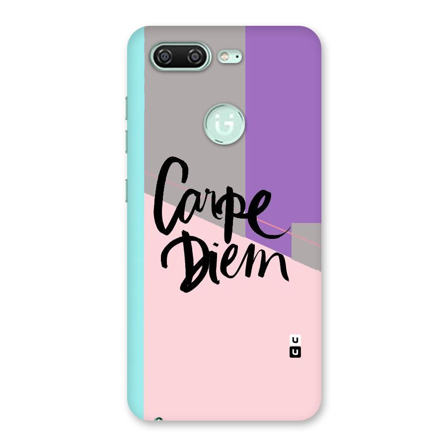 Stripes Black Diem Back Case for Gionee S10