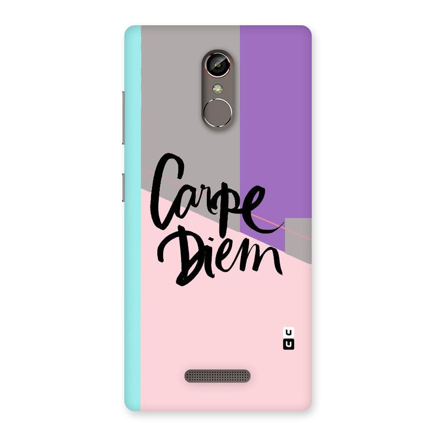 Stripes Black Diem Back Case for Gionee S6s