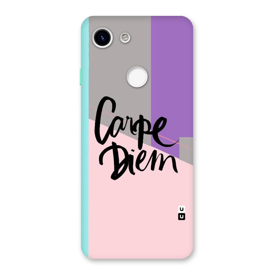 Stripes Black Diem Back Case for Google Pixel 3