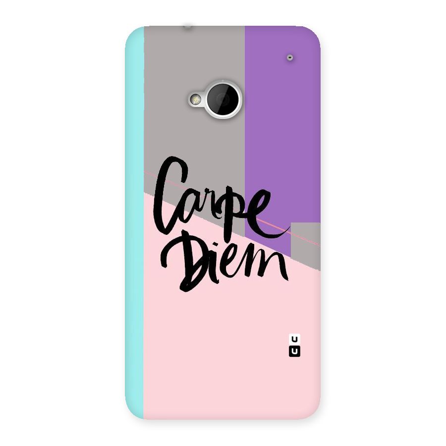 Stripes Black Diem Back Case for HTC One M7