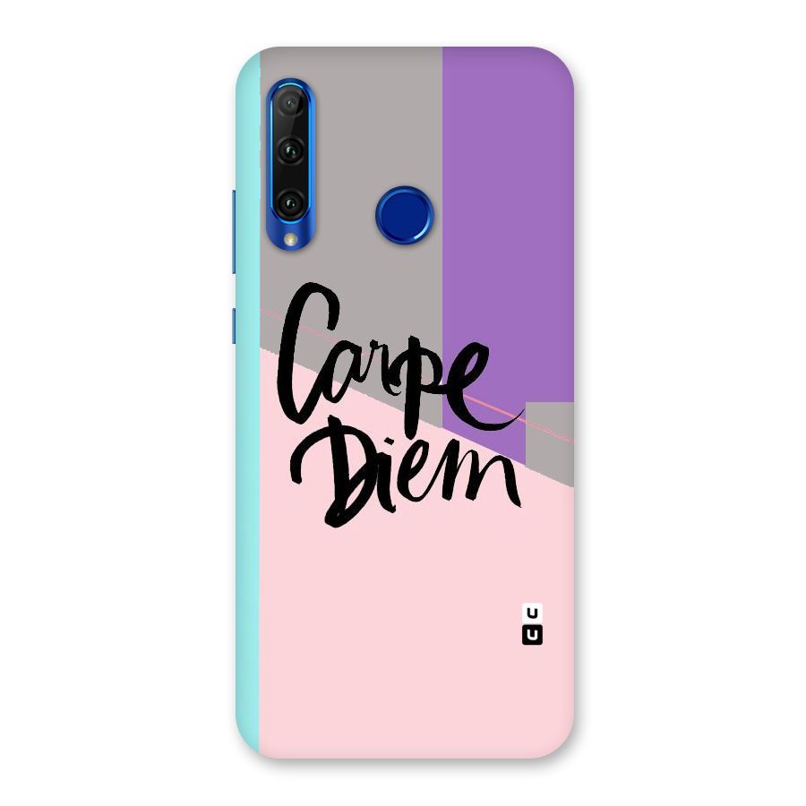 Stripes Black Diem Back Case for Honor 20i