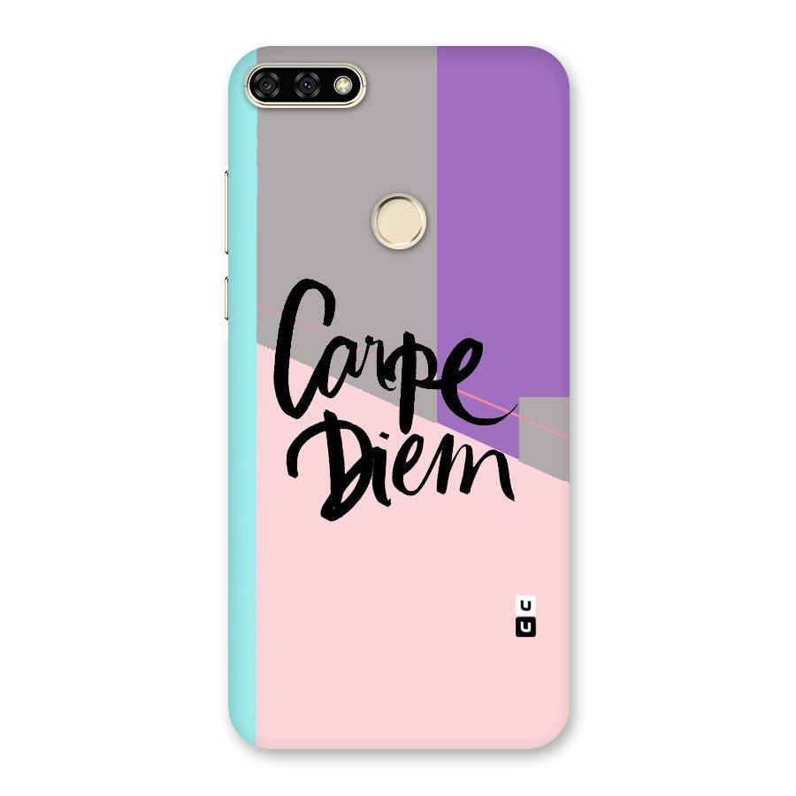 Stripes Black Diem Back Case for Honor 7A
