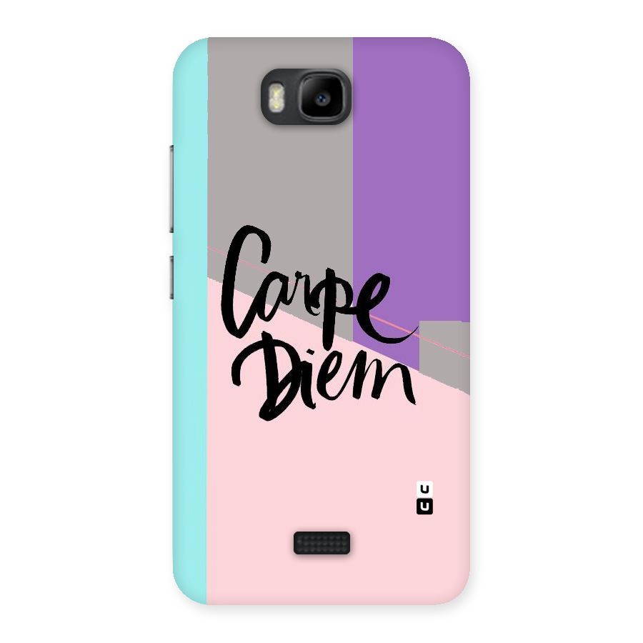 Stripes Black Diem Back Case for Honor Bee