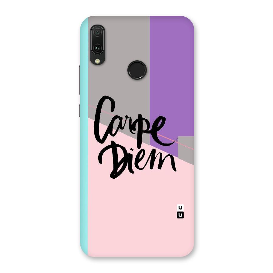 Stripes Black Diem Back Case for Huawei Y9 (2019)
