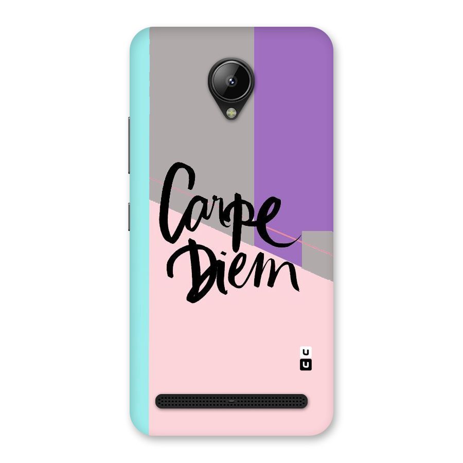 Stripes Black Diem Back Case for Lenovo C2