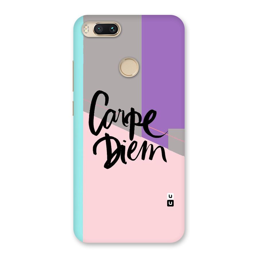 Stripes Black Diem Back Case for Mi A1