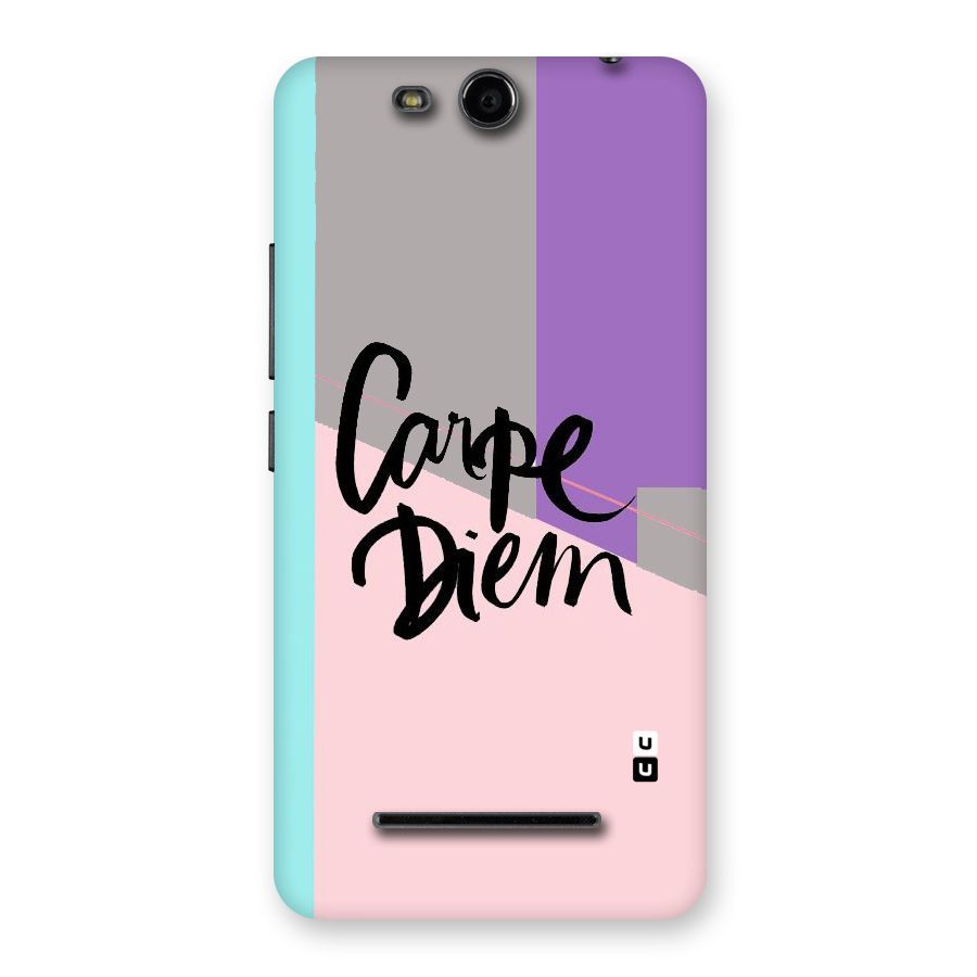 Stripes Black Diem Back Case for Micromax Canvas Juice 3 Q392