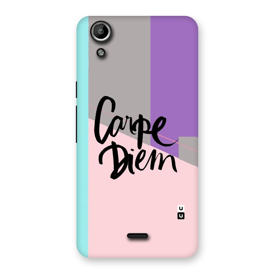 Stripes Black Diem Back Case for Micromax Canvas Selfie Lens Q345
