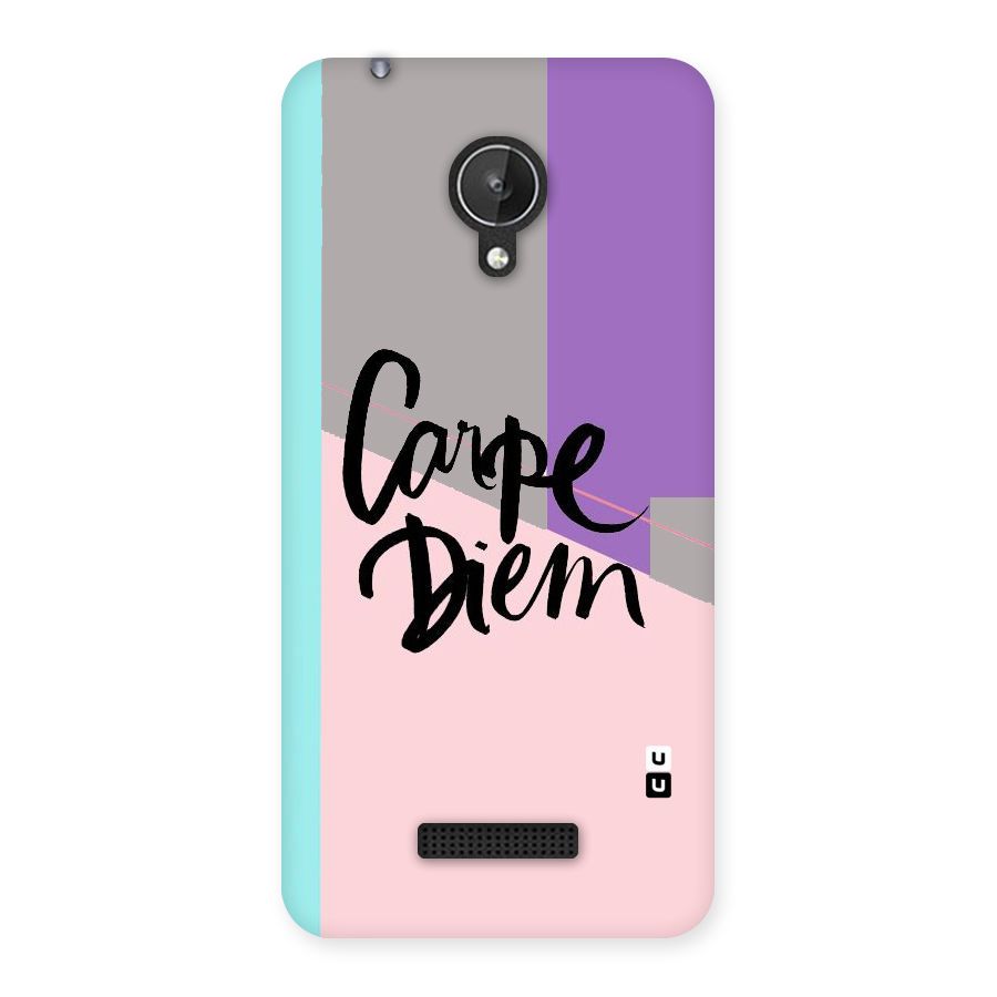 Stripes Black Diem Back Case for Micromax Canvas Spark Q380