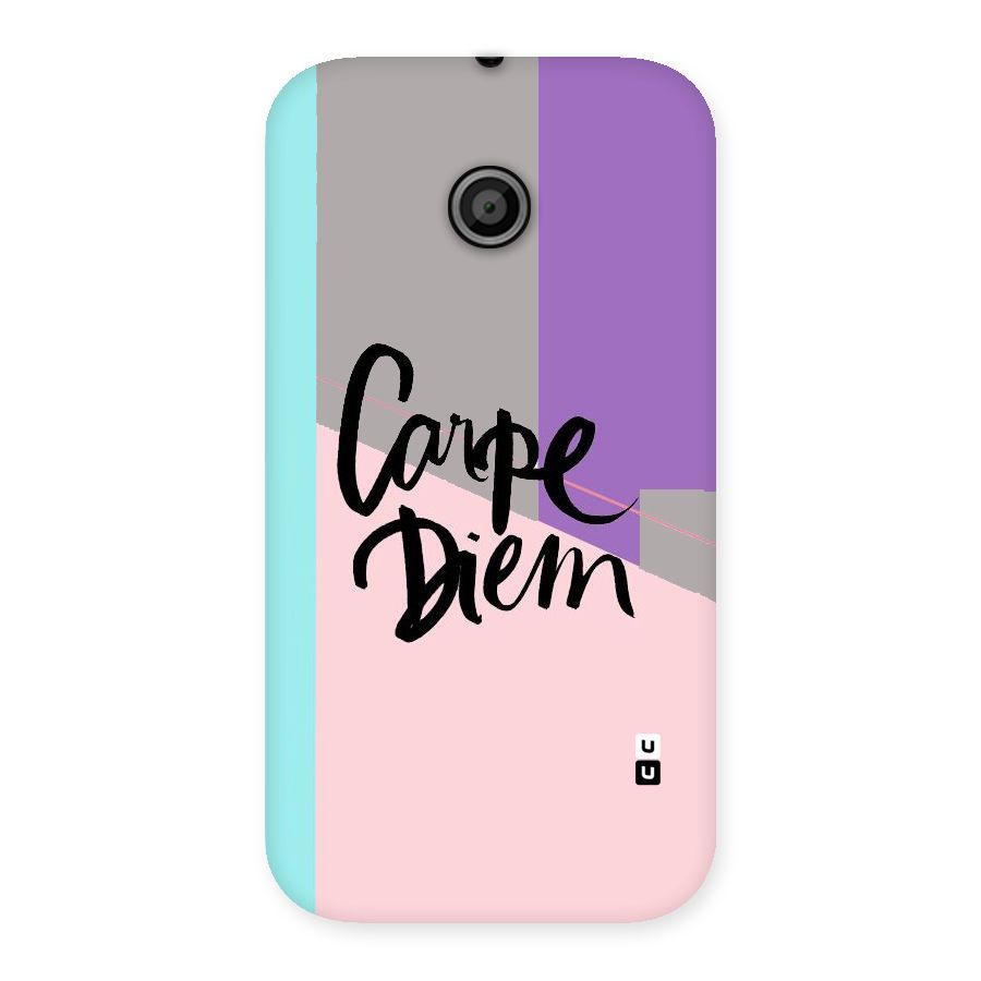 Stripes Black Diem Back Case for Moto E