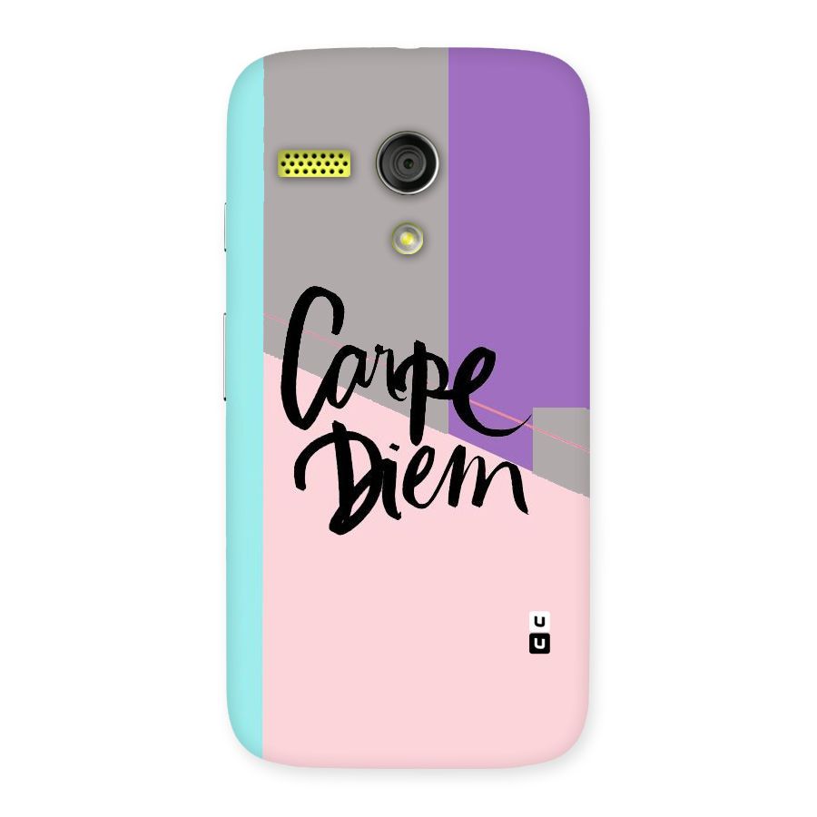 Stripes Black Diem Back Case for Moto G