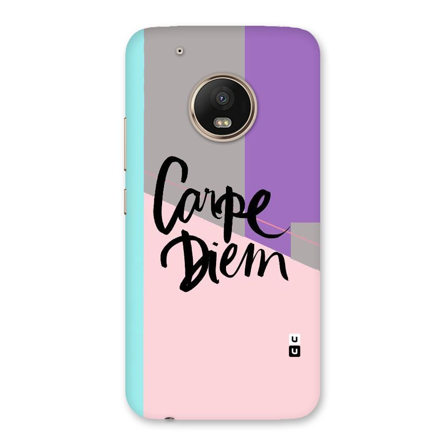 Stripes Black Diem Back Case for Moto G5 Plus