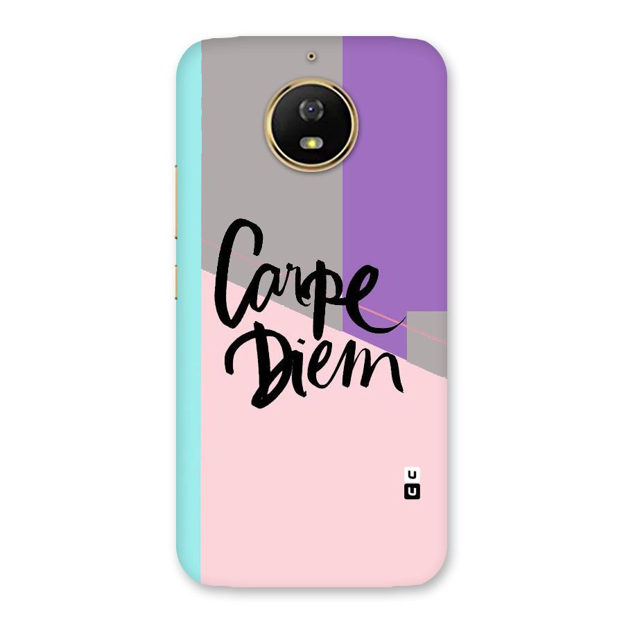 Stripes Black Diem Back Case for Moto G5s