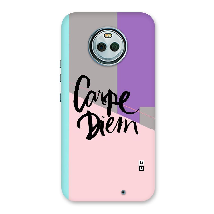 Stripes Black Diem Back Case for Moto X4