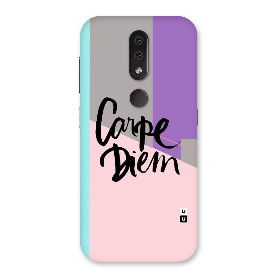 Stripes Black Diem Back Case for Nokia 4.2