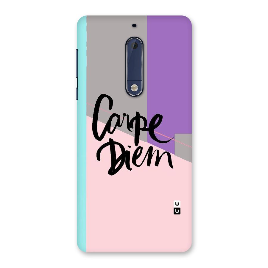 Stripes Black Diem Back Case for Nokia 5