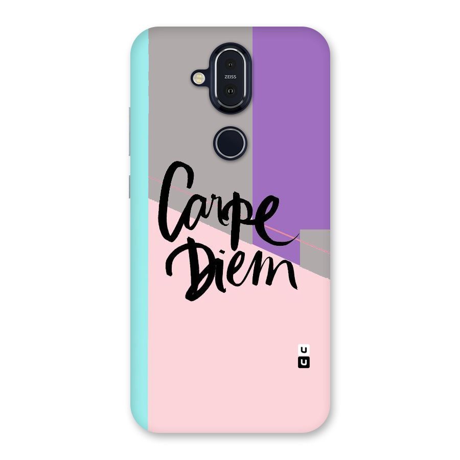 Stripes Black Diem Back Case for Nokia 8.1