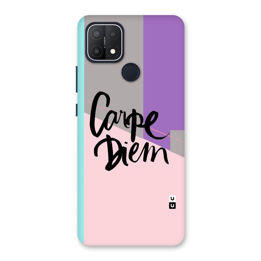 Stripes Black Diem Back Case for Oppo A15