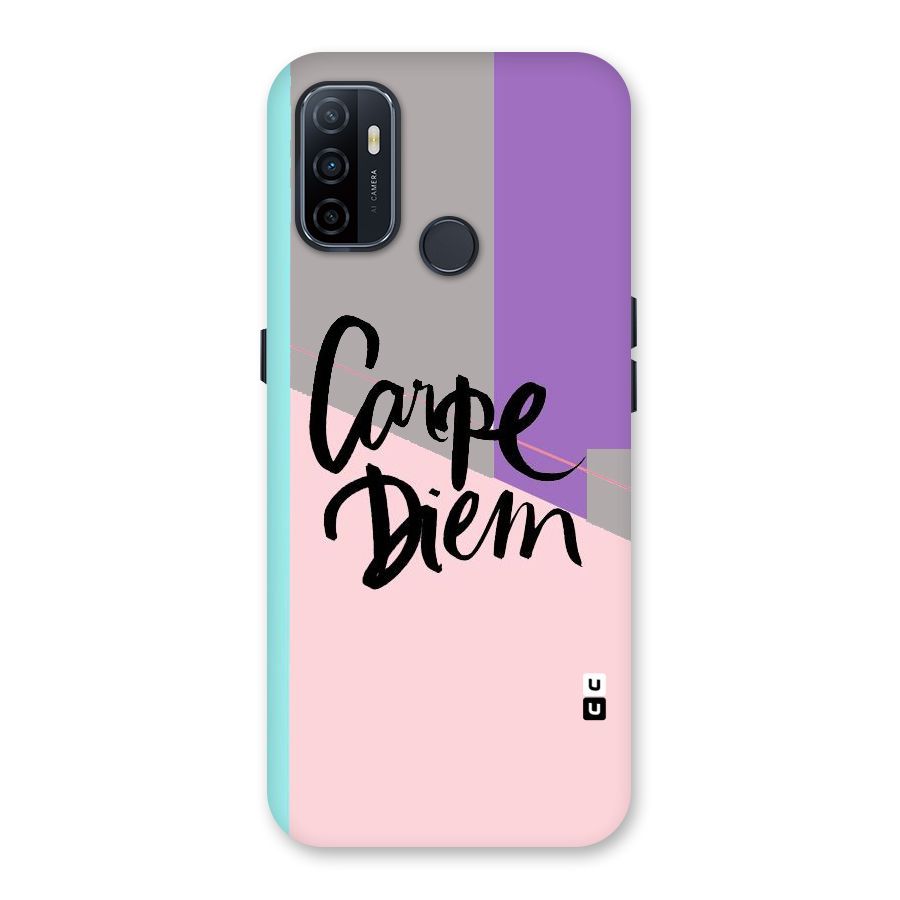 Stripes Black Diem Back Case for Oppo A32