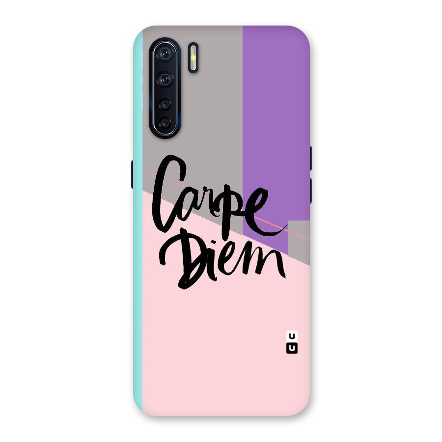 Stripes Black Diem Back Case for Oppo F15