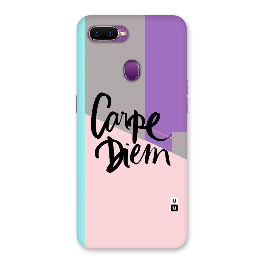 Stripes Black Diem Back Case for Oppo F9