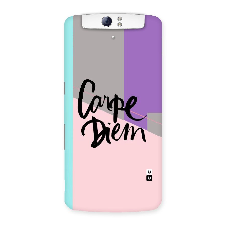 Stripes Black Diem Back Case for Oppo N1